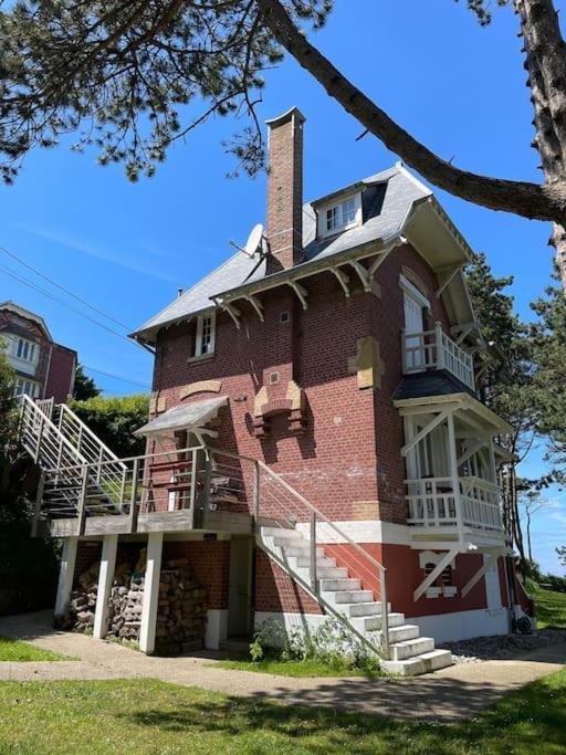 Villa Vue Mer Panoramique En Baie De Somme Ault Extérieur photo