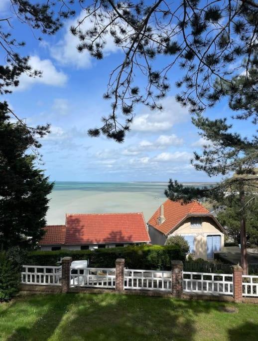 Villa Vue Mer Panoramique En Baie De Somme Ault Extérieur photo