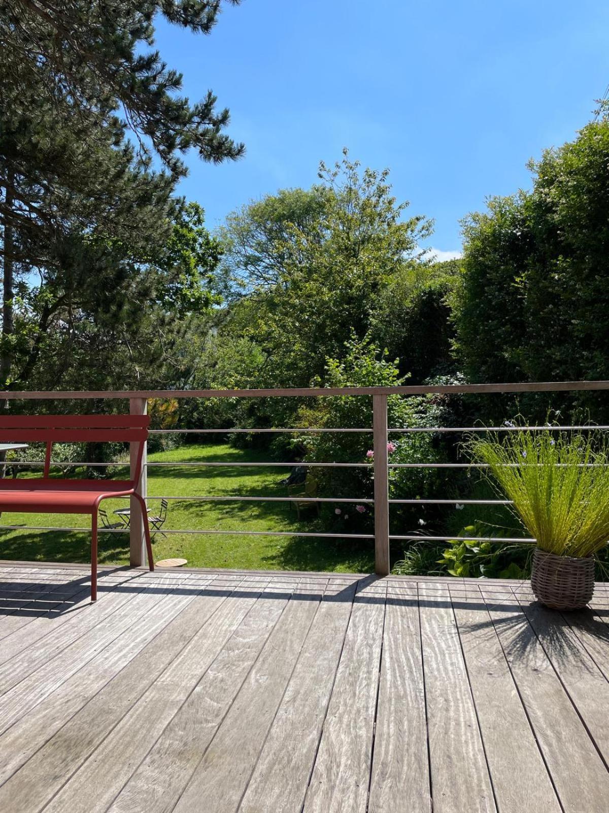 Villa Vue Mer Panoramique En Baie De Somme Ault Extérieur photo